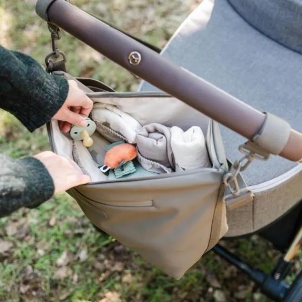 Done By Deer Stroller Bag - Taupe> Accessoires Tassen