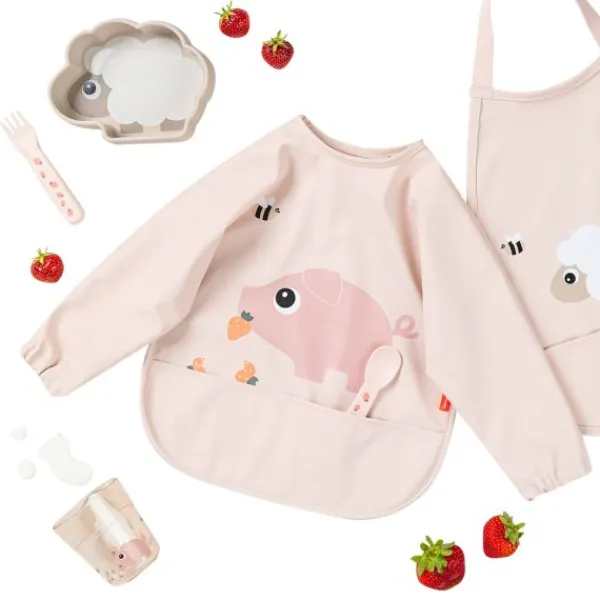 Done By Deer Tiny Farm Slab Met Mouw - Powder> Slabben