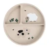 Done By Deer Tiny Farm Stick&Stay Vakjes Bord - Sand> Bordjes