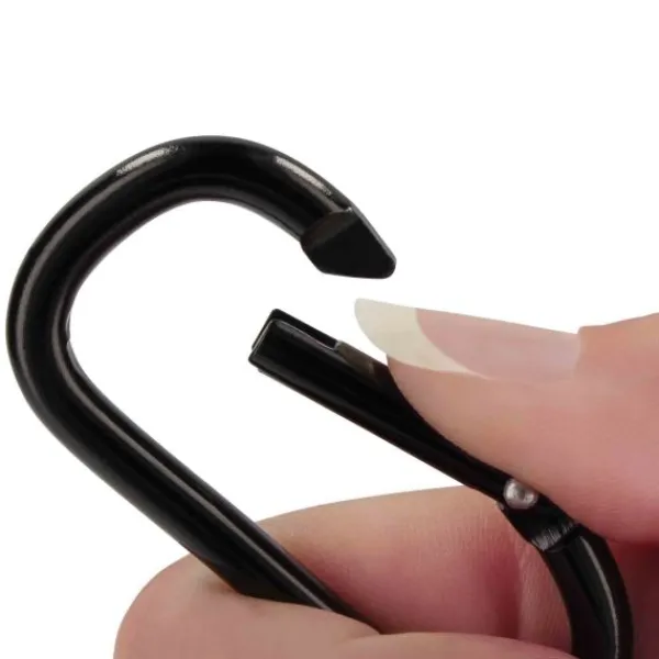 Dooky Buggy Hooks Small Black 2-Pack> Accessoires Tassen|Accessoires Buggy's