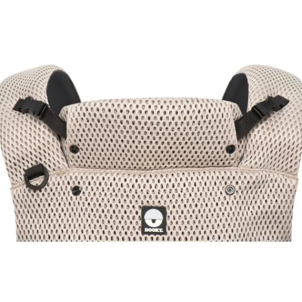 Dooky Carrier Urban Silver- Beige> Buikdragers
