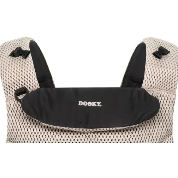 Dooky Carrier Urban Silver- Beige> Buikdragers