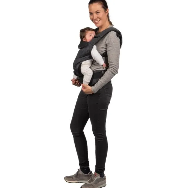 Dooky Carrier Urban Silver- Beige> Buikdragers