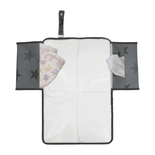 Dooky 3-in-1 Changing Pack Grey Stars> Accessoires Tassen