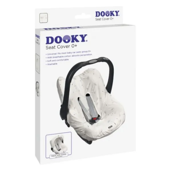 Dooky Seat Cover - 0mnd+ - Romantic Leaves Beige> Accessoires Autostoel