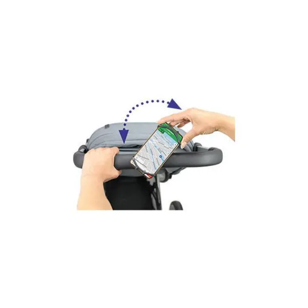 Dooky Universal Phone Holder Black> Accessoires Buggy's|Accessoires Kinderwagens