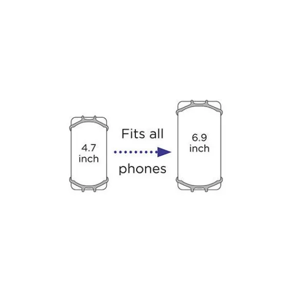 Dooky Universal Phone Holder Black> Accessoires Buggy's|Accessoires Kinderwagens