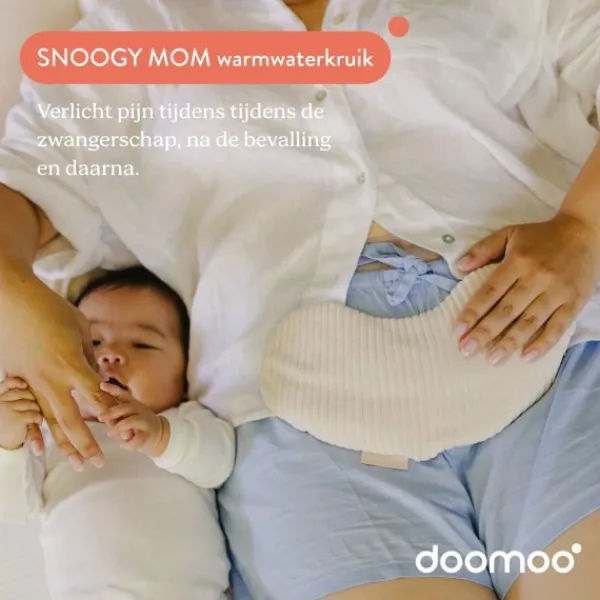 Doomoo Snoogy Mom Warmwaterkruik - Corduroy - Sand> Kruiken|Voordeelpakketten