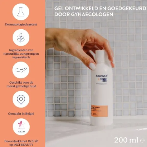 Doomoo x Shinncare Prebiotische Intieme Wasgel - 200 ml> Voordeelpakketten