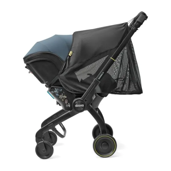 Doona X 360° Zon- en Insektenbescherming - Black> Accessoires Kinderwagens|Accessoires Tweeling/Duo