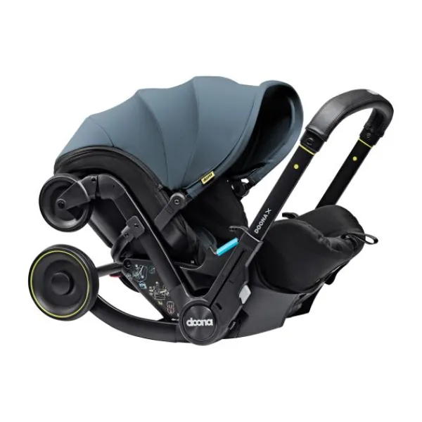 Doona X Autostoel / Buggy 2 in 1 Ocean Blue> Autostoel Groep 0+ (0-13Kg)