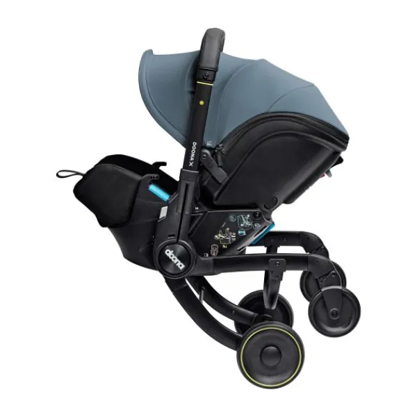 Doona X Autostoel / Buggy 2 in 1 Ocean Blue> Autostoel Groep 0+ (0-13Kg)