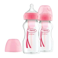Dr. Brown's Fles Brede Hals Options+ Blauw 270ml 2-Pack><noscript><img width=