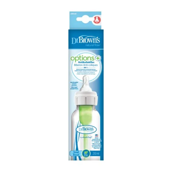 Dr. Brown's Fles Standaard Hals Options+ 250ml> Flessen