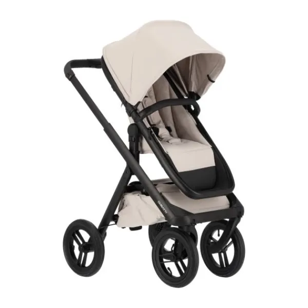 Dubatti One E6 Kinderwagen 2-in-1 - Black / Walnut Brown> Uitbreidbare Kinderwagens|Wandelwagens