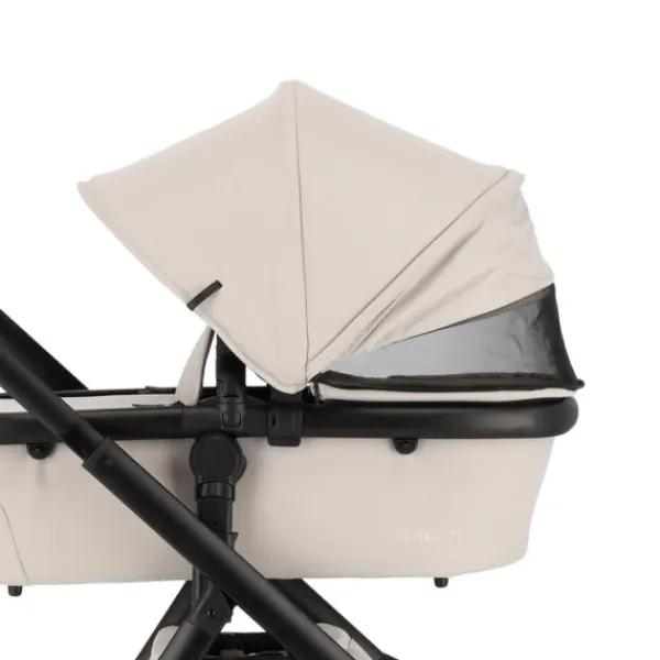 Dubatti One E6 Kinderwagen 2-in-1 - Black / Walnut Brown> Uitbreidbare Kinderwagens|Wandelwagens
