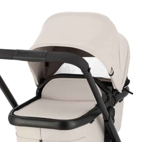 Dubatti One E6 Kinderwagen 2-in-1 - Black / Walnut Brown> Uitbreidbare Kinderwagens|Wandelwagens