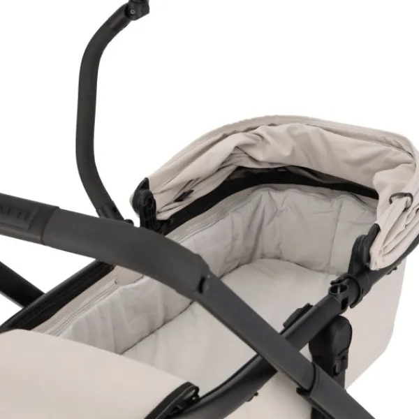 Dubatti One E6 Kinderwagen 2-in-1 - Black / Walnut Brown> Uitbreidbare Kinderwagens|Wandelwagens