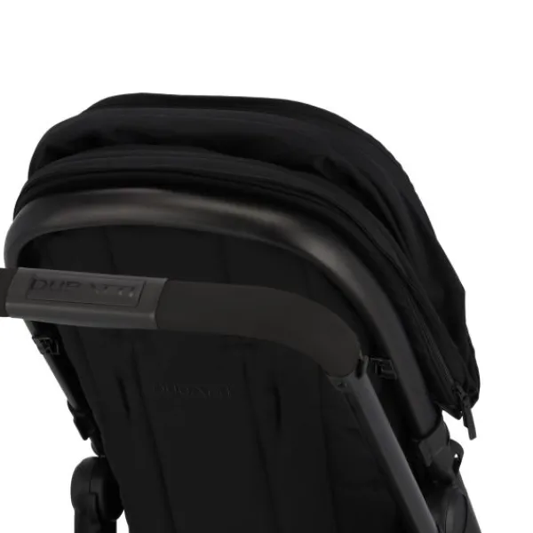 Dubatti One E6 Kinderwagen 2-in-1 - Black / Walnut Brown> Uitbreidbare Kinderwagens|Wandelwagens