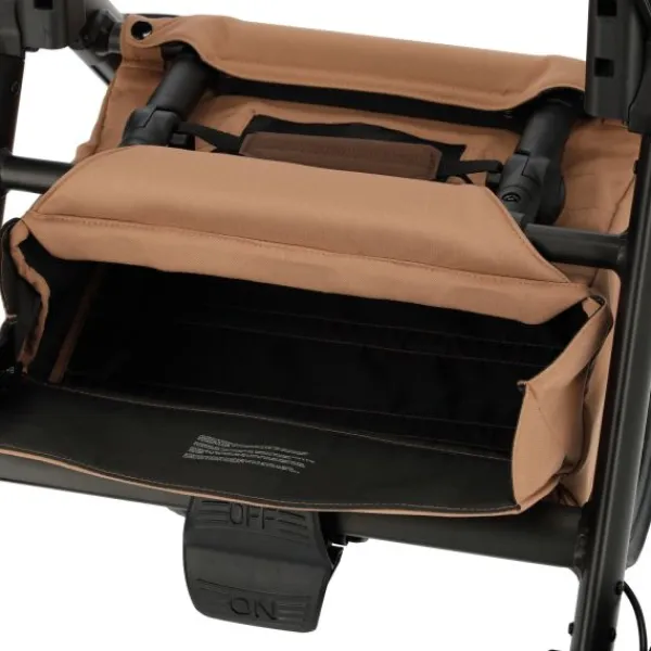 Dubatti One E6 Kinderwagen 2-in-1 - Black / Walnut Brown> Uitbreidbare Kinderwagens|Wandelwagens