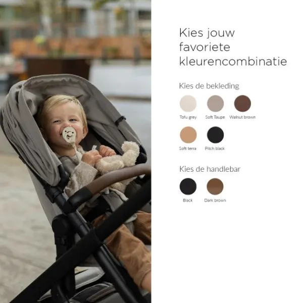 Dubatti One E6 Kinderwagen 2-in-1 - Mix & Match> Uitbreidbare Kinderwagens|Wandelwagens