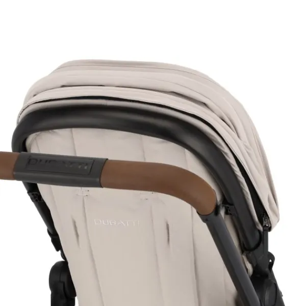 Dubatti One E6 Kinderwagen 2-in-1 - Dark Brown / Walnut Brown> Uitbreidbare Kinderwagens|Wandelwagens