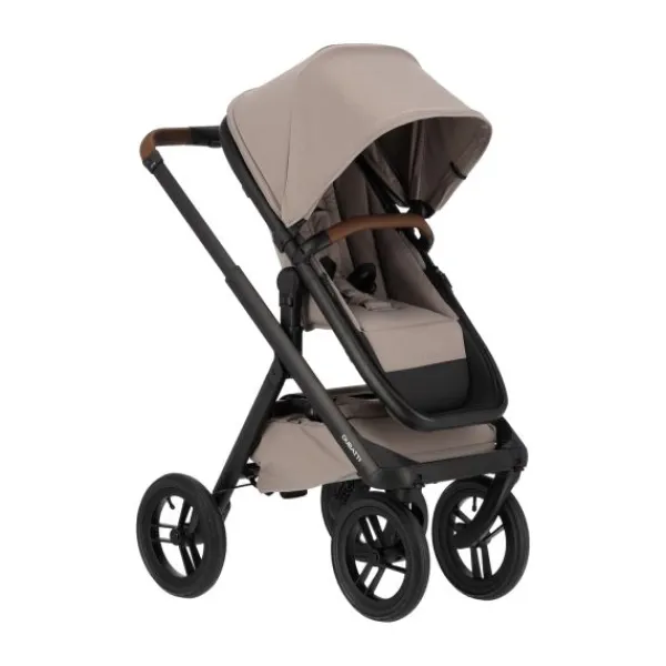 Dubatti One E6 Kinderwagen 2-in-1 - Dark Brown / Walnut Brown> Uitbreidbare Kinderwagens|Wandelwagens