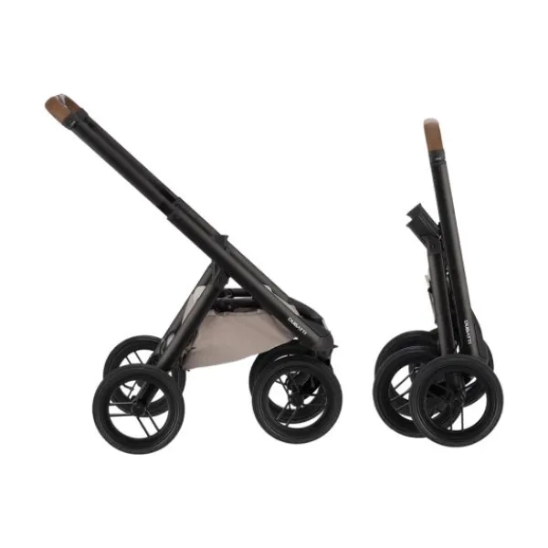Dubatti One E6 Kinderwagen 2-in-1 - Dark Brown / Walnut Brown> Uitbreidbare Kinderwagens|Wandelwagens