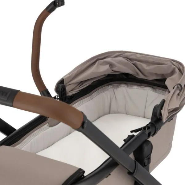 Dubatti One E6 Kinderwagen 2-in-1 - Dark Brown / Walnut Brown> Uitbreidbare Kinderwagens|Wandelwagens