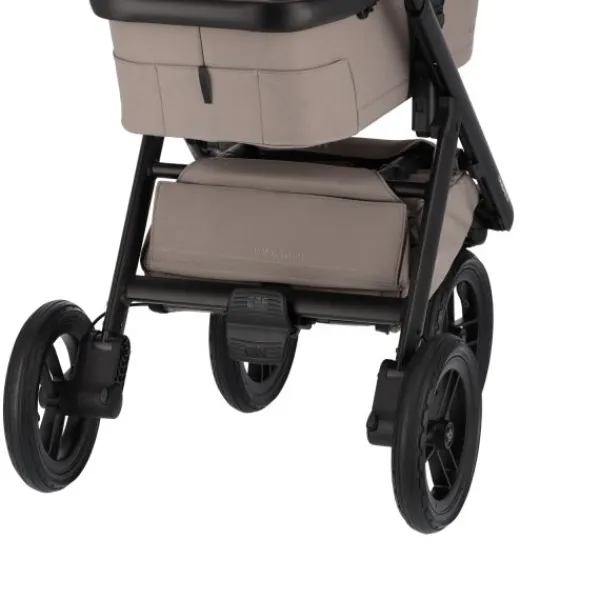 Dubatti One E6 Kinderwagen 2-in-1 - Dark Brown / Walnut Brown> Uitbreidbare Kinderwagens|Wandelwagens