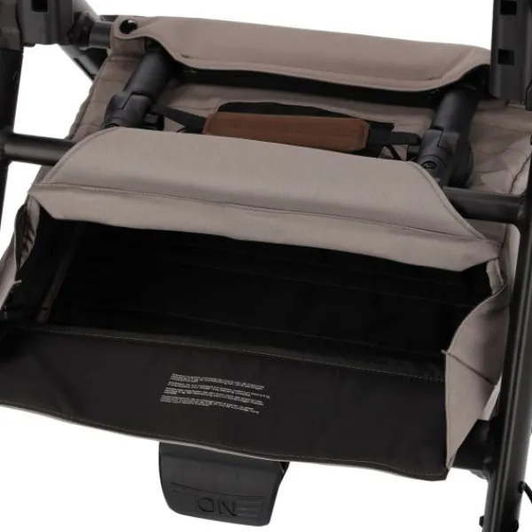 Dubatti One E6 Kinderwagen 2-in-1 - Dark Brown / Walnut Brown> Uitbreidbare Kinderwagens|Wandelwagens