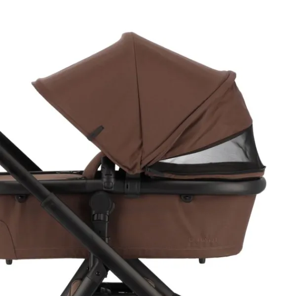 Dubatti One E6 Kinderwagen 2-in-1 - Dark Brown / Walnut Brown> Uitbreidbare Kinderwagens|Wandelwagens