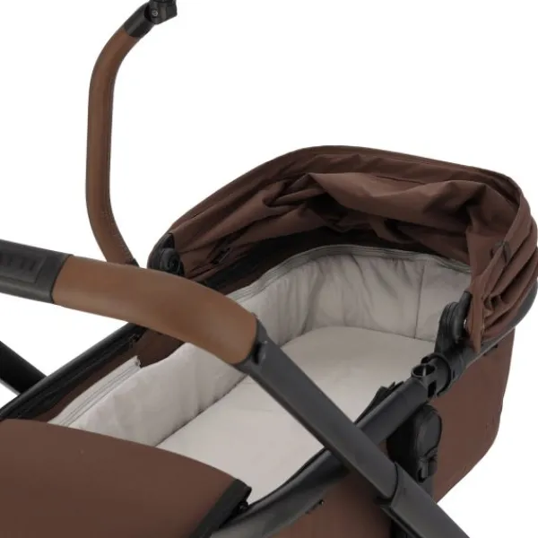Dubatti One E6 Kinderwagen 2-in-1 - Dark Brown / Walnut Brown> Uitbreidbare Kinderwagens|Wandelwagens