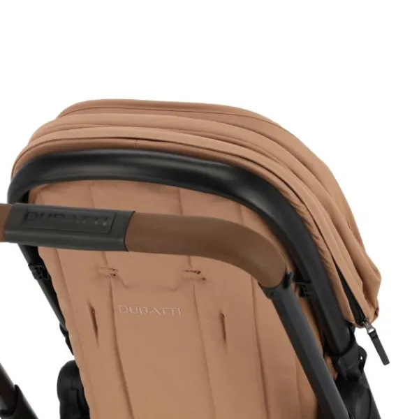 Dubatti One E6 Kinderwagen 2-in-1 - Dark Brown / Walnut Brown> Uitbreidbare Kinderwagens|Wandelwagens