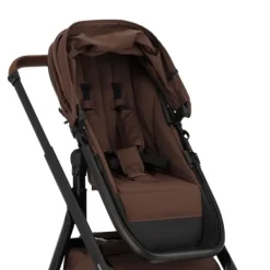 Dubatti One E6 Kinderwagen 2-in-1 - Dark Brown / Walnut Brown><noscript><img width=