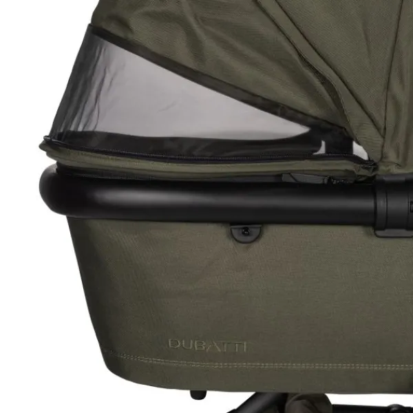 Dubatti One E5 Kinderwagen 2-in-1 Grey Frame Black/Cognac> Wandelwagens|Complete Kinderwagens
