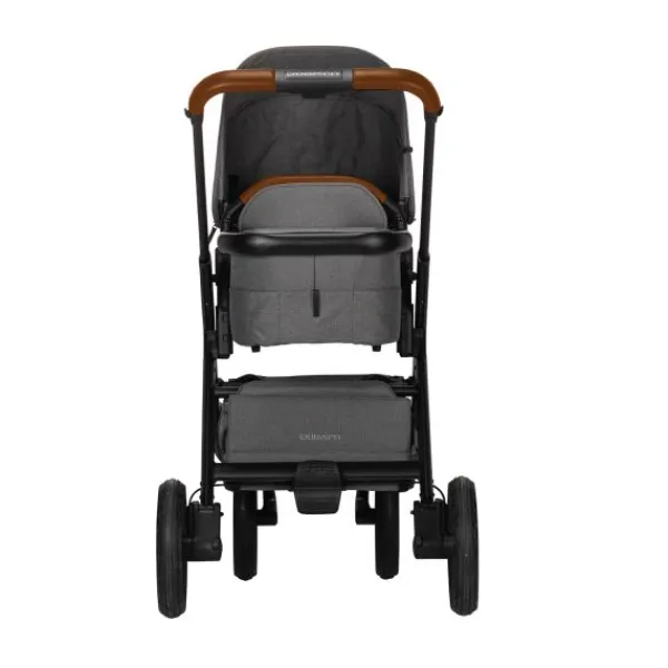Dubatti One E5 Kinderwagen 2-in-1 Grey Frame Black/Cognac> Wandelwagens|Complete Kinderwagens