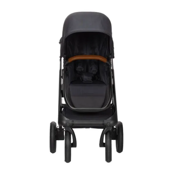 Dubatti One E5 Kinderwagen 2-in-1 Grey Frame Black/Cognac> Wandelwagens|Complete Kinderwagens