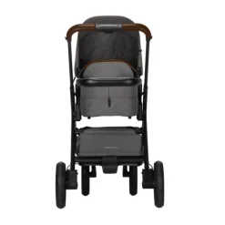 Dubatti One E5 Kinderwagen 2-in-1 Grey Frame Black/Dark Brown><noscript><img width=