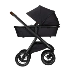 Dubatti One E5 Kinderwagen 2-in-1 Grey Frame Black/Dark Brown><noscript><img width=