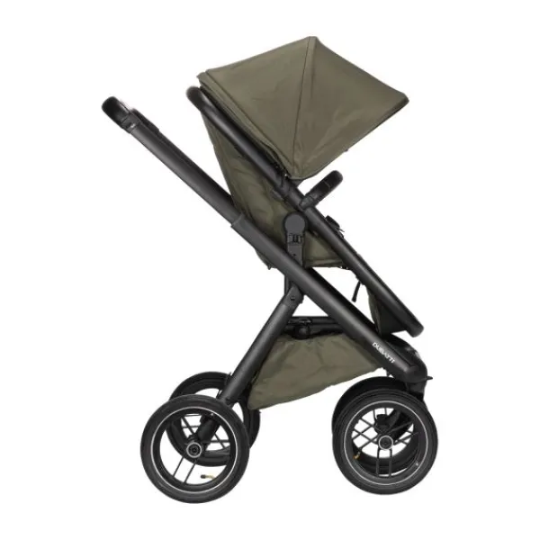 Dubatti One E5 Kinderwagen 2-in-1 Grey Frame Black/Black> Wandelwagens|Complete Kinderwagens