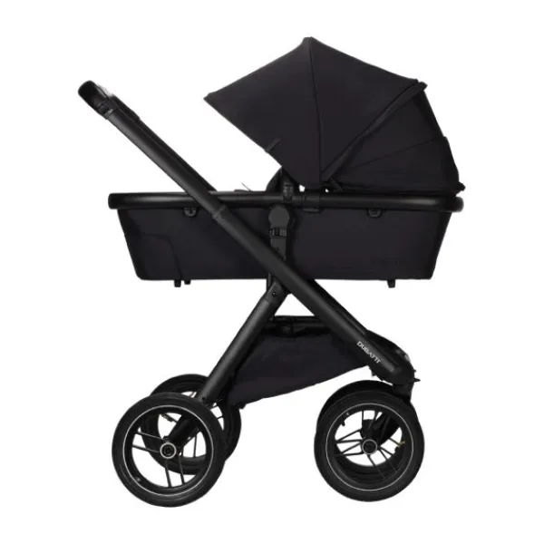Dubatti One E5 Kinderwagen 2-in-1 Grey Frame Black/Black> Wandelwagens|Complete Kinderwagens