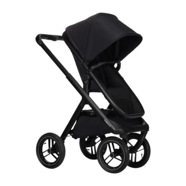 Dubatti One E5 Kinderwagen 2-in-1 Grey Frame Black/Black> Wandelwagens|Complete Kinderwagens