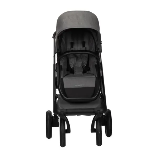 Dubatti One E5 Kinderwagen 2-in-1 Grey Frame Black/Black> Wandelwagens|Complete Kinderwagens