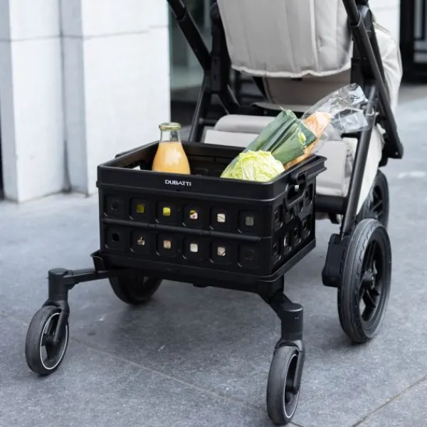 Dubatti One Strollerboard Set - Strollerboard + Adapterset + Crate Adapter + Folding Crate> Accessoires Kinderwagens|Accessoires Tweeling/Duo
