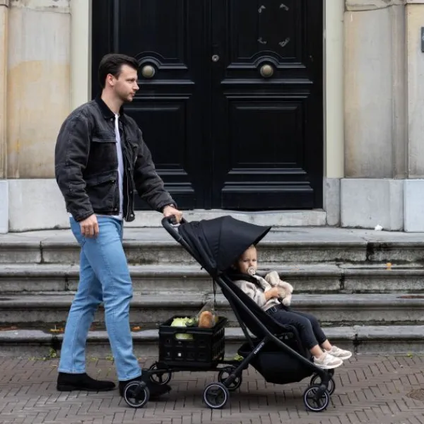 Dubatti Smart Strollerboard Set - Strollerboard + Adapterset + Crate Adapter + Folding Crate> Accessoires Kinderwagens|Accessoires Tweeling/Duo
