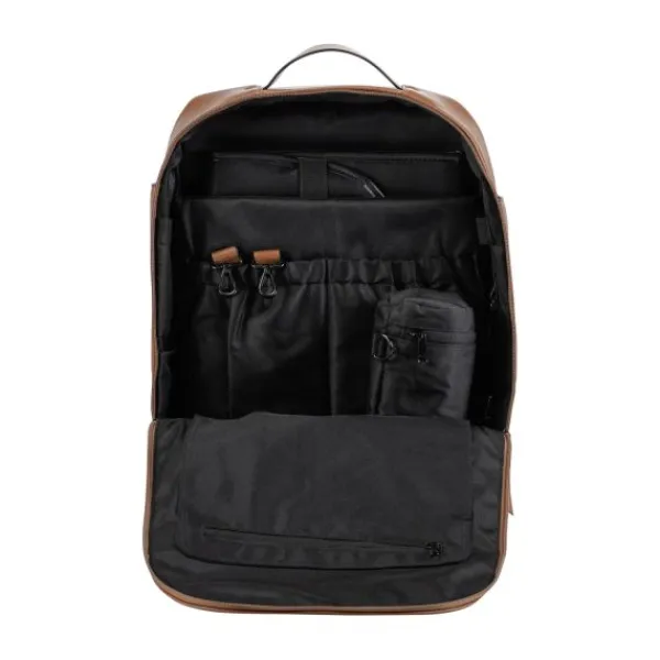 Dubatti Two Rugzak Bruin> Lederlook Tassen|Rugzakken