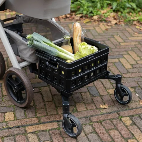 Dubatti Two Strollerboard Set - Strollerboard + Adapterset + Crate Adapter + Folding Crate> Accessoires Kinderwagens|Accessoires Tweeling/Duo