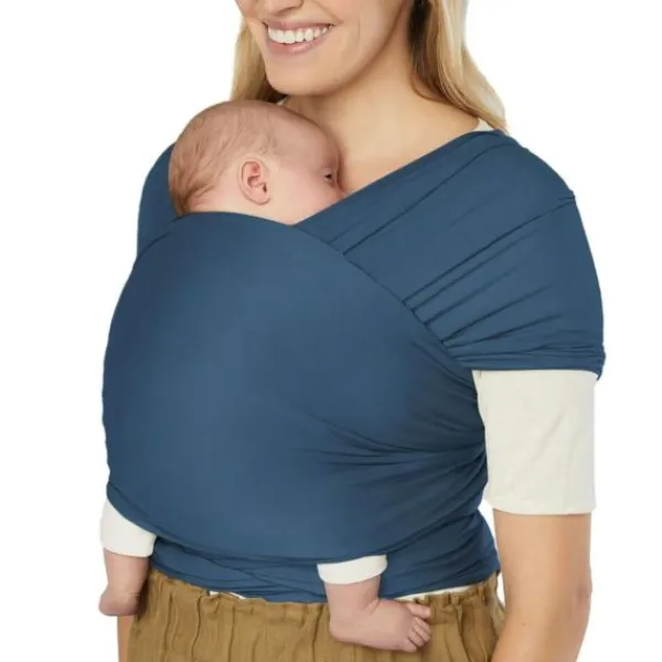 Ergobaby Draagdoek Aura Wrap Soft Black> Draagdoeken