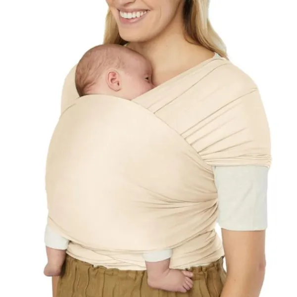 Ergobaby Draagdoek Aura Wrap Soft Black> Draagdoeken